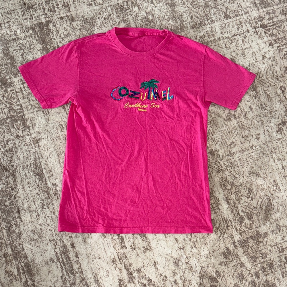 Pink Graphic Women's Top